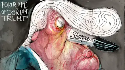 Trump cartoon