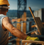 Obrero en construcción