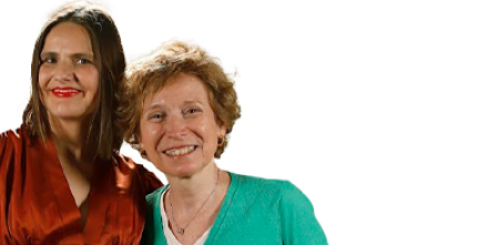 Isabel Margarit y Ana Echeverría