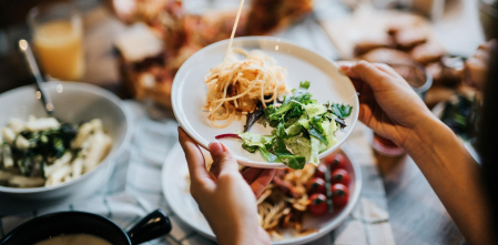 Delicious pasta dish
