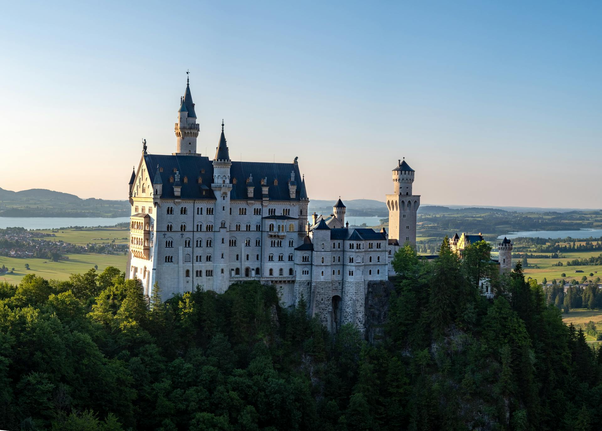 Neuschwanstein Castle panorama
