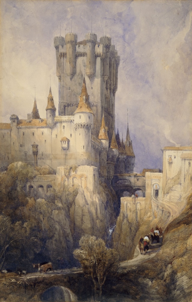 Painting of Blackthorn Castle